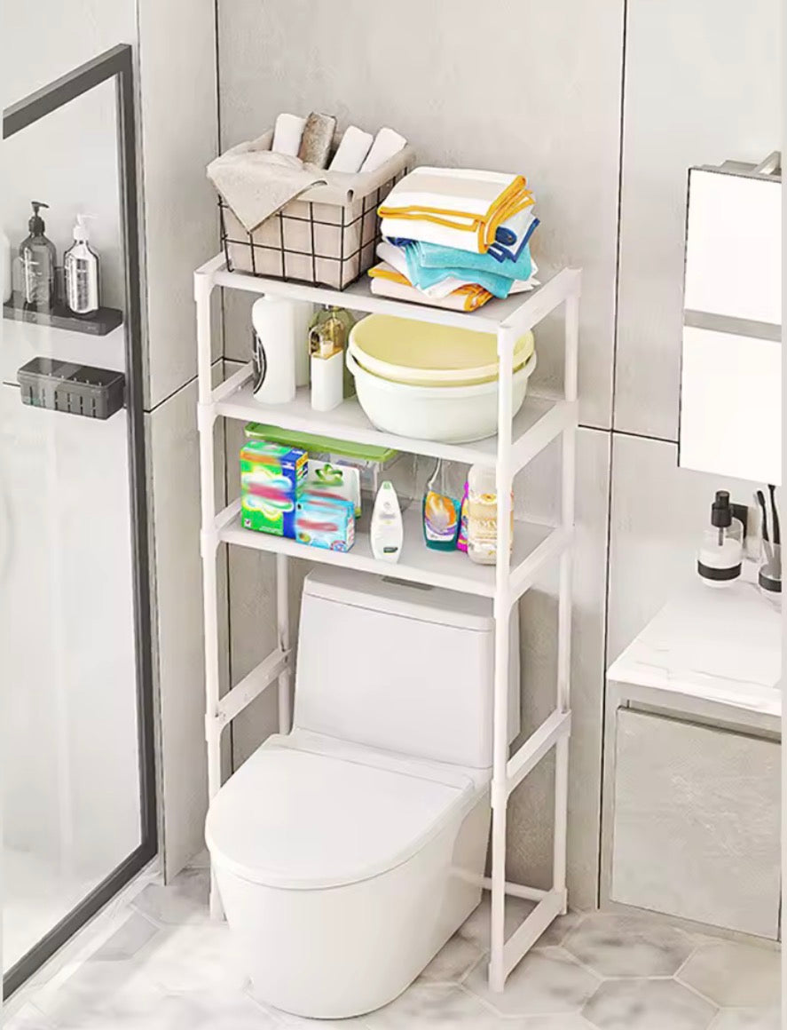 Over-The-Toilet Storage Rack – 3 Tier Bathroom Space Saver Shelf